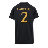 Fotballdrakt Dame Real Madrid Daniel Carvajal #2 Tredjedrakt 2023-24 Kortermet